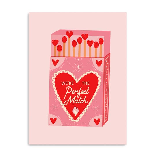 Love Matchbox Canvas Giclée Art